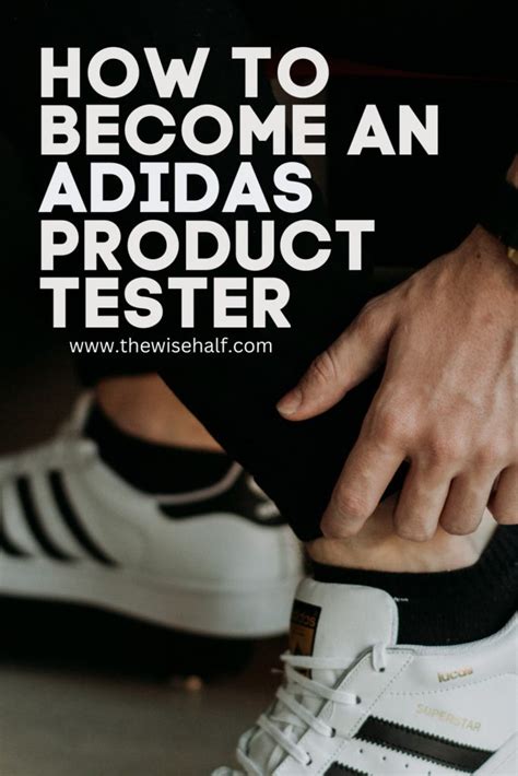 how to become an adidas product tester